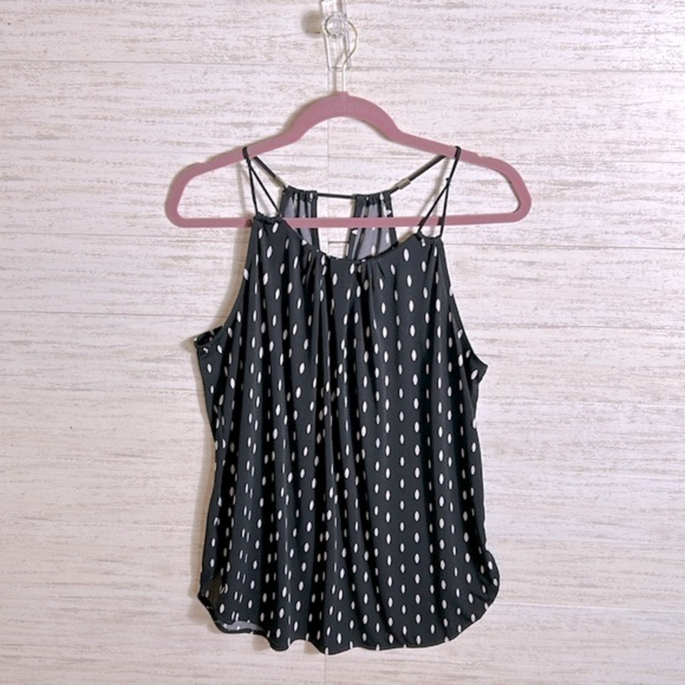 Worthington Eyelid Sleeveless Blouse | SIZE M